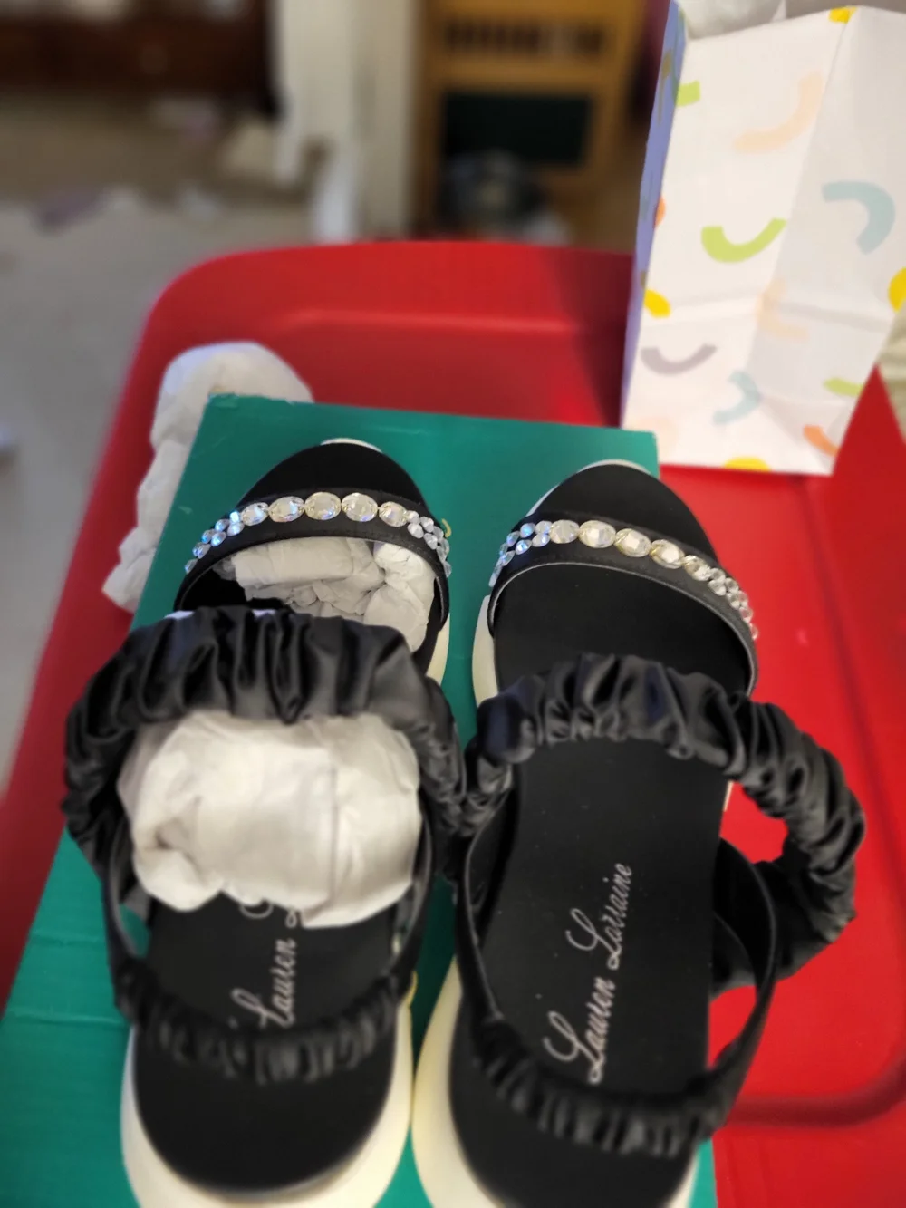 Lauren Lorraine Annie Black Shoes